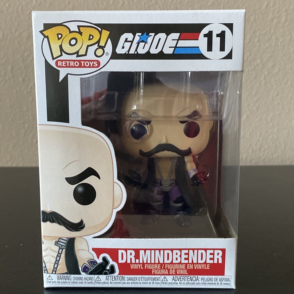 Funko POP! Retro‎ Toys - GI Joe Vinyl Figure - DR. MINDBENDER #11 -
